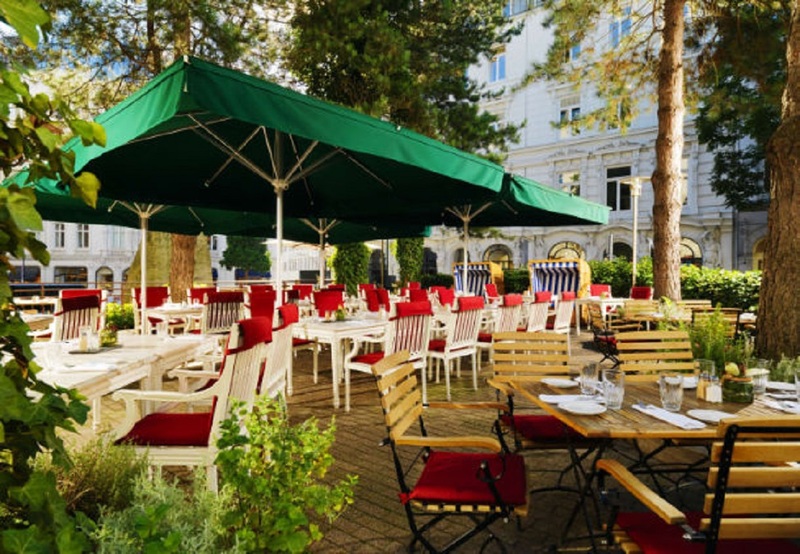 Hamburg Marriott Hotel - Teras