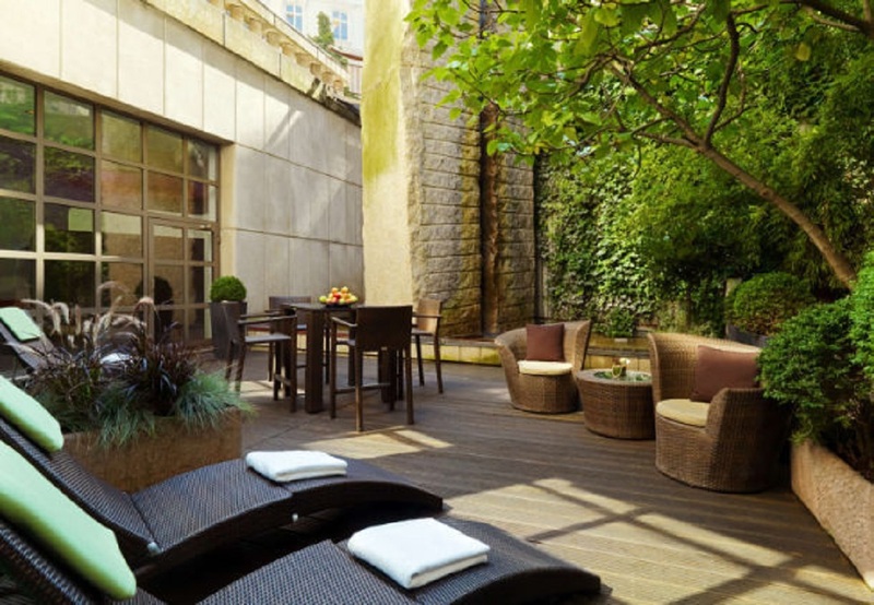 Hamburg Marriott Hotel - Teras
