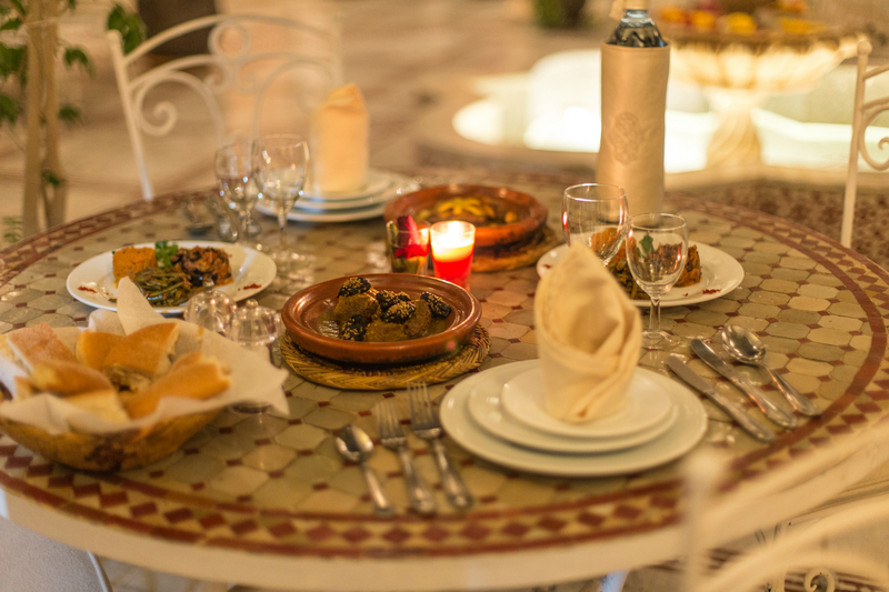 Riad Nasreen - Restoran