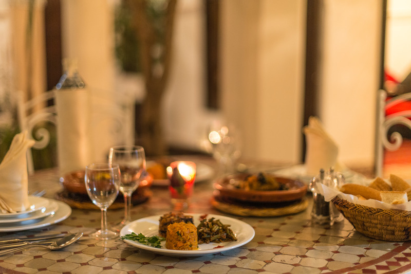Riad Nasreen - Restoran