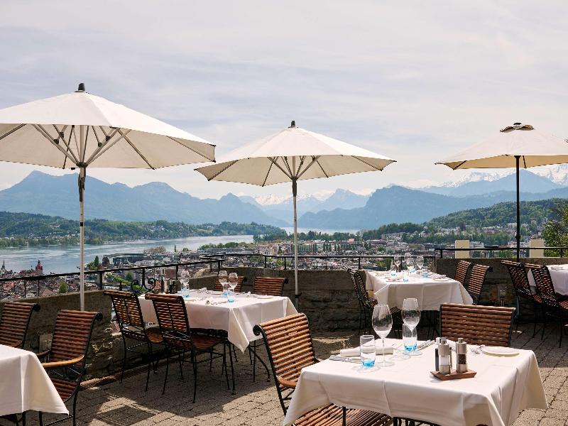 Château Gütsch - Restoran