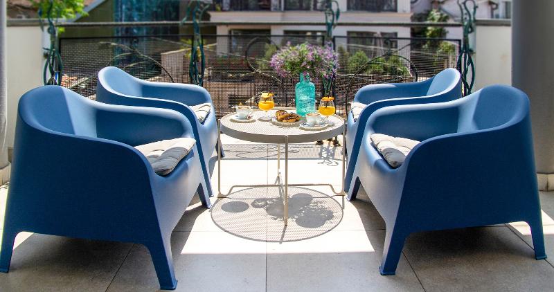 Garni Hotel Mint - Teras
