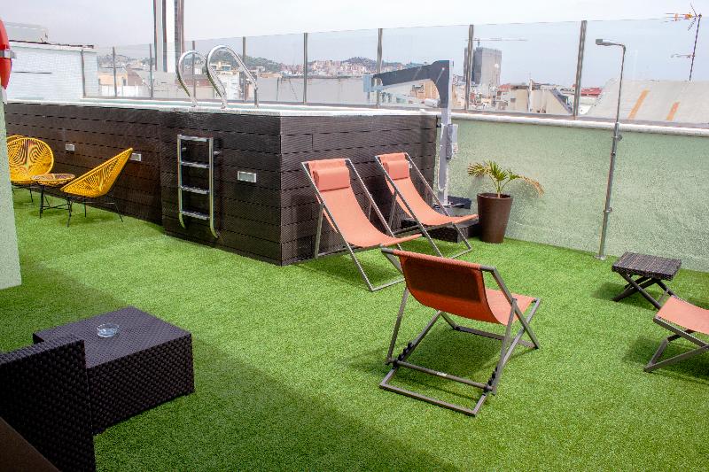 1881 BARCELONA GRAN ROSELLON HOTEL - Teras
