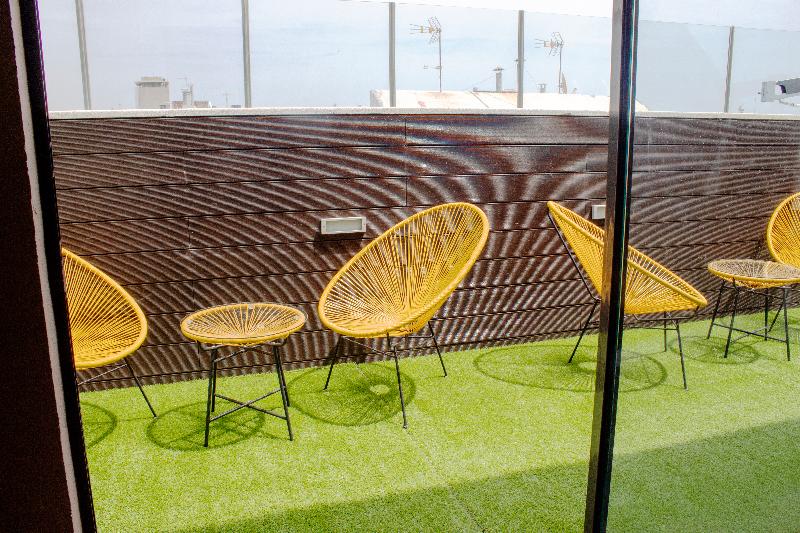1881 BARCELONA GRAN ROSELLON HOTEL - Teras