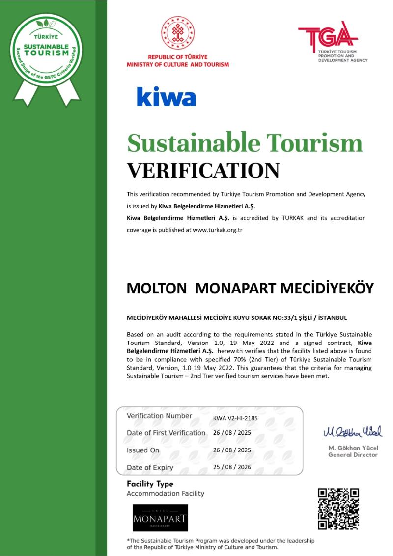Molton Monapart Mecidiyekoy - Genel