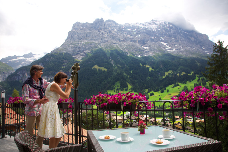 Hotel Belvedere Grindelwald - Teras