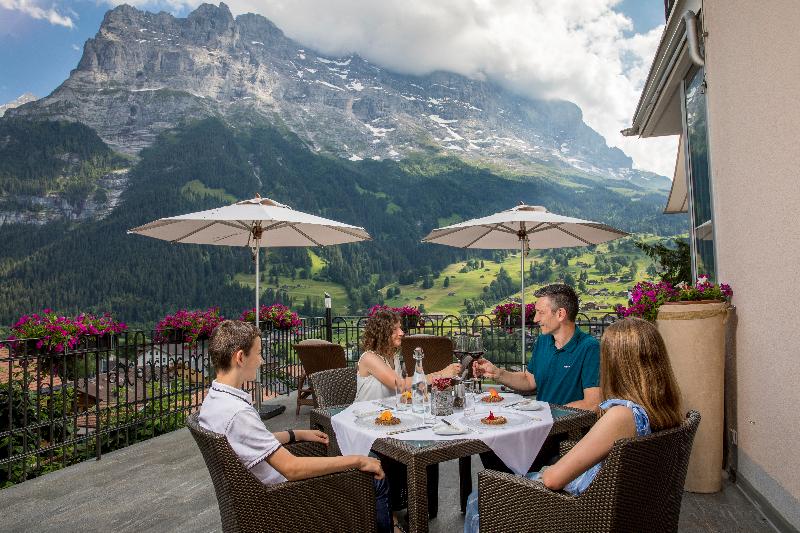 Hotel Belvedere Grindelwald - Teras