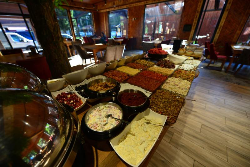 İnanlar Deluxe Hotel Bungalow - Restoran