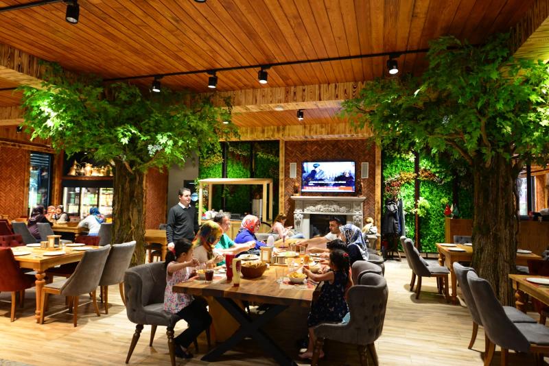 İnanlar Deluxe Hotel Bungalow - Restoran