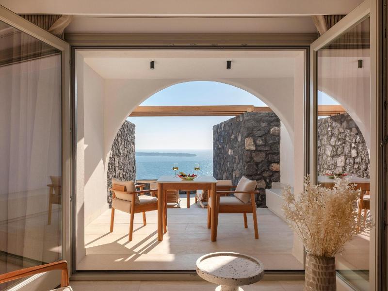 Santo Pure Oia Suites and Villas - Teras