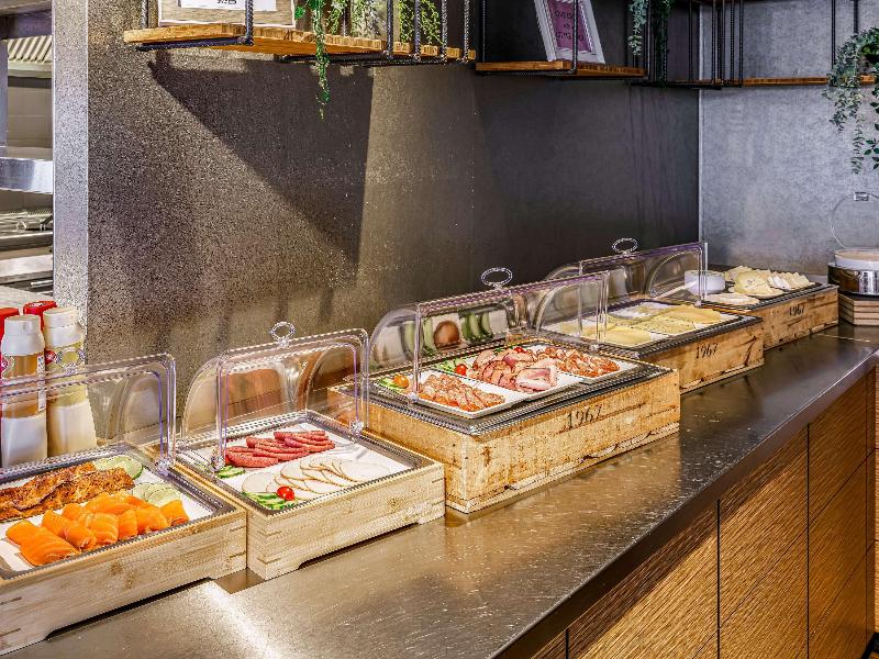 Mercure Amsterdam Sloterdijk Station Otel - Restoran