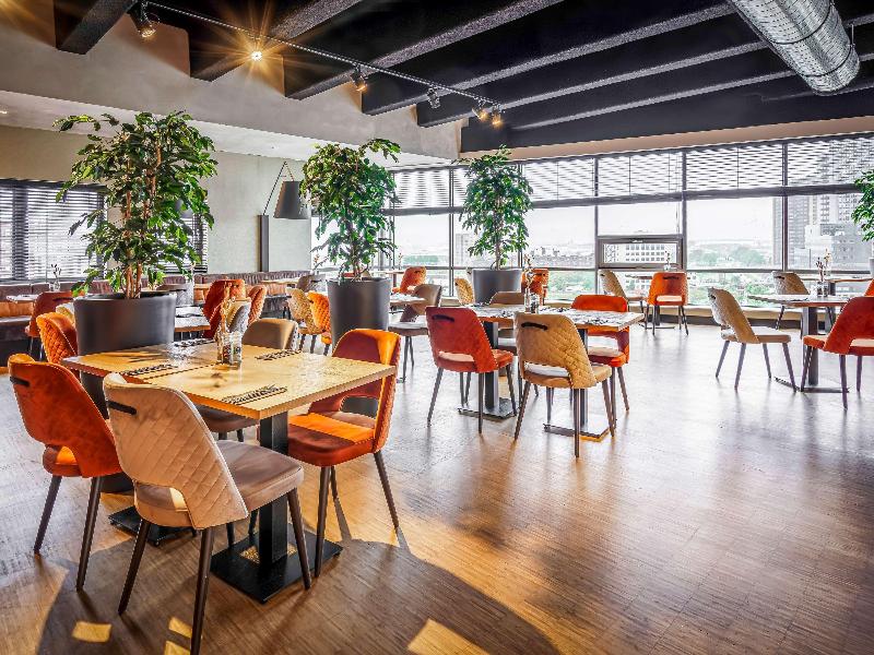 Mercure Amsterdam Sloterdijk Station Otel - Restoran