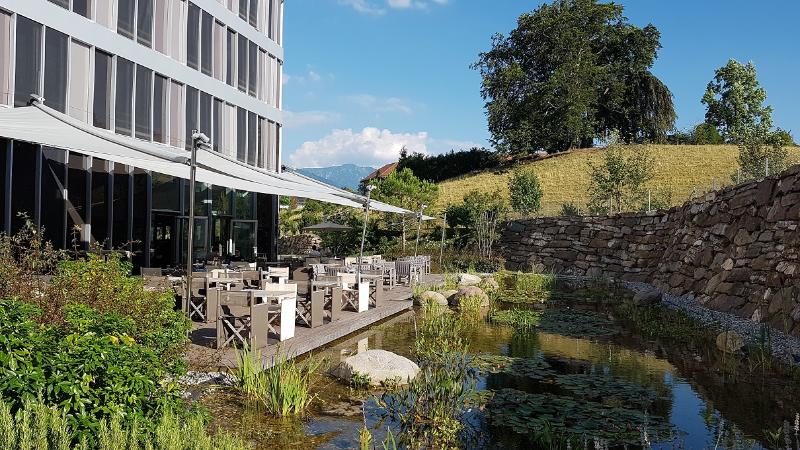 Modern Times Hotel Vevey - Teras