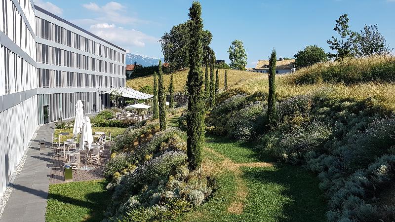 Modern Times Hotel Vevey - Teras