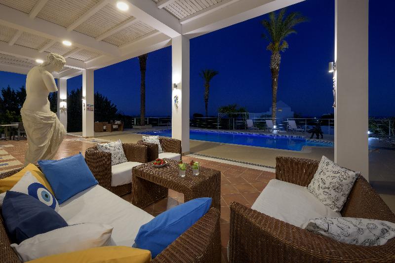 Grande Dame Villa of Rhodes - Teras