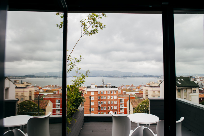 Hotel Art Santander - Teras
