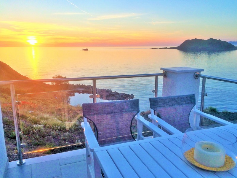 Eleia Seafront Villas - Teras