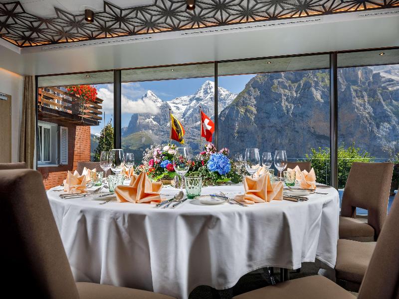 Eiger Mürren Swiss Quality Hotel - Restoran