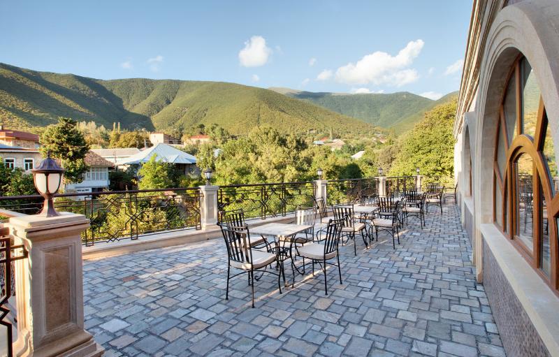 Sheki Palace - Teras