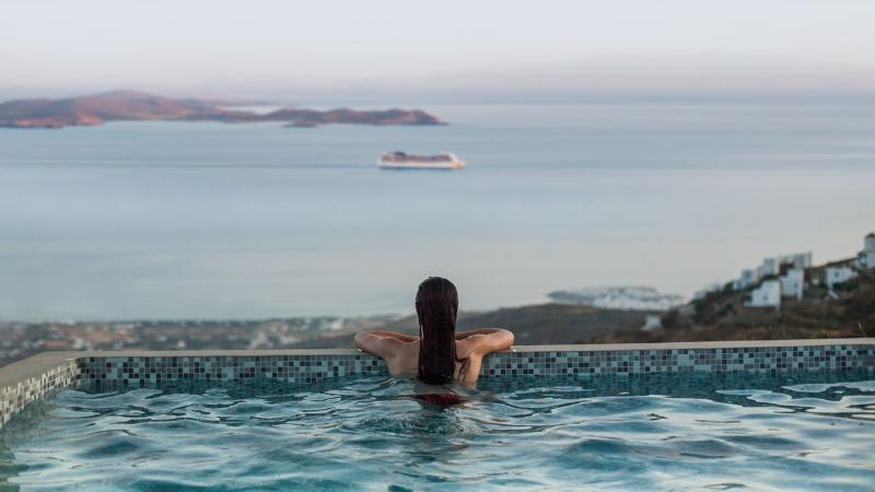 Aeolis Tinos Suites - Havuz