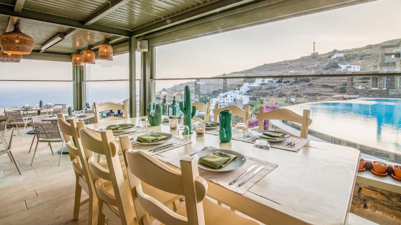 Aeolis Tinos Suites - Restoran