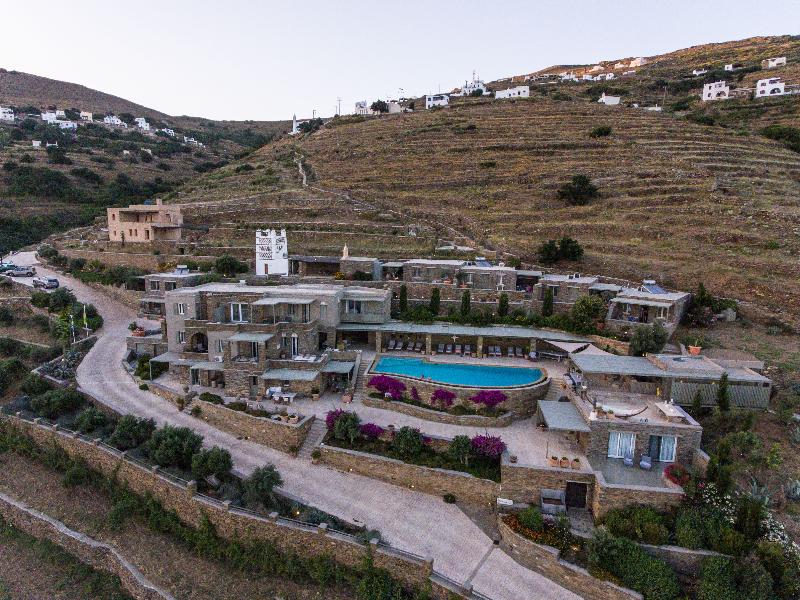 Aeolis Tinos Suites - Teras