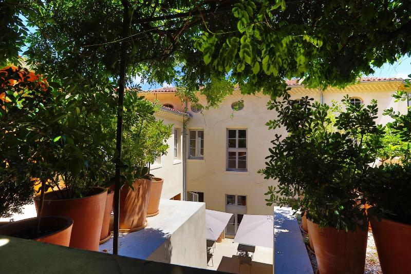 Hôtel de la Villeon - Teras