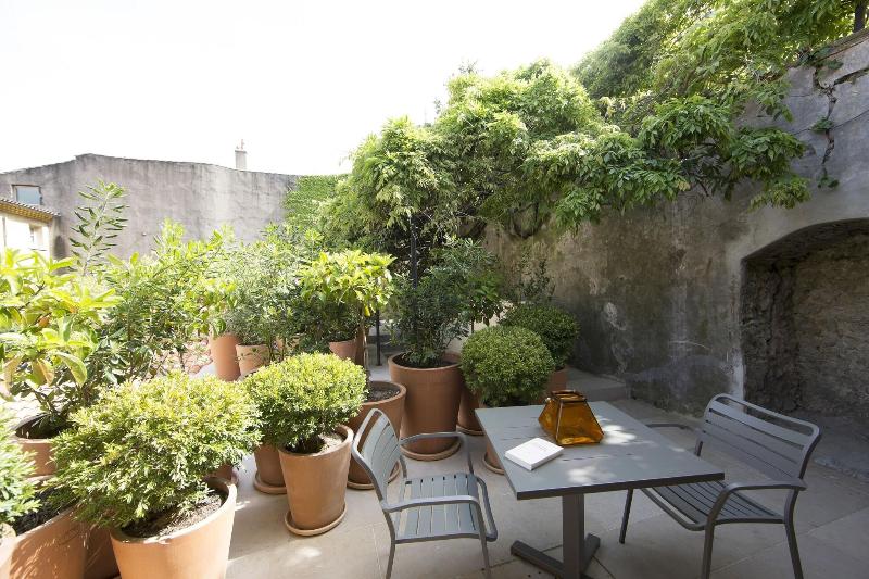 Hôtel de la Villeon - Teras