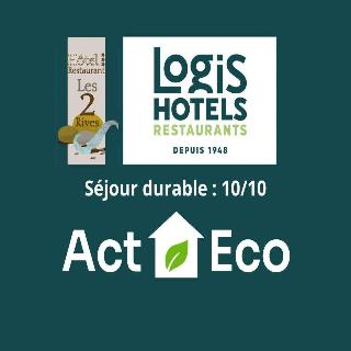 Hôtel Restaurant Les 2 Rives-Logis fotoÄŸrafÄ±