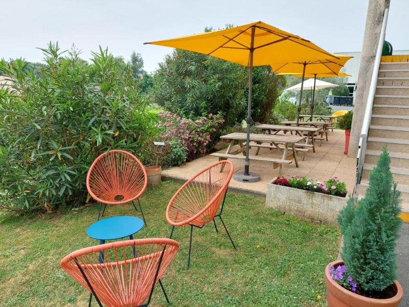 Hotel Recouvrance Saintes - Teras