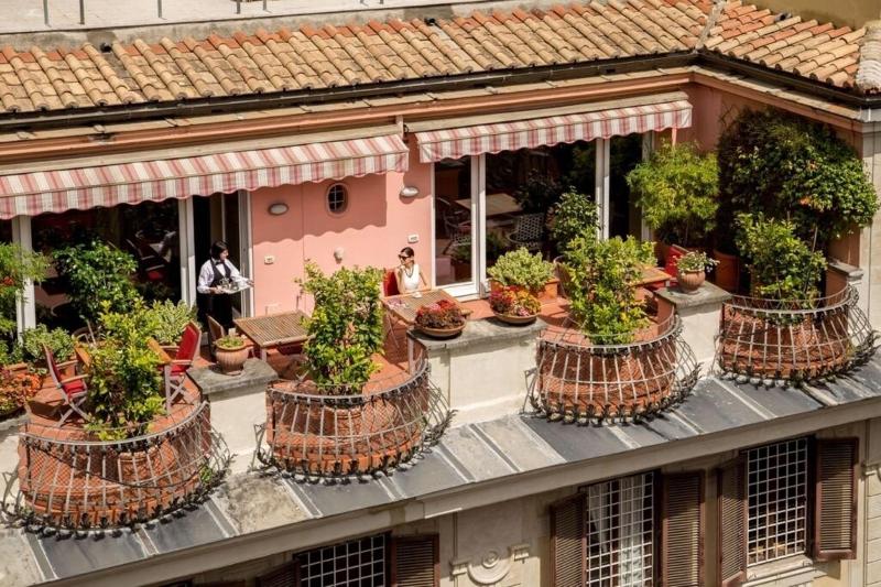 Inn At The Spanish Steps - Teras