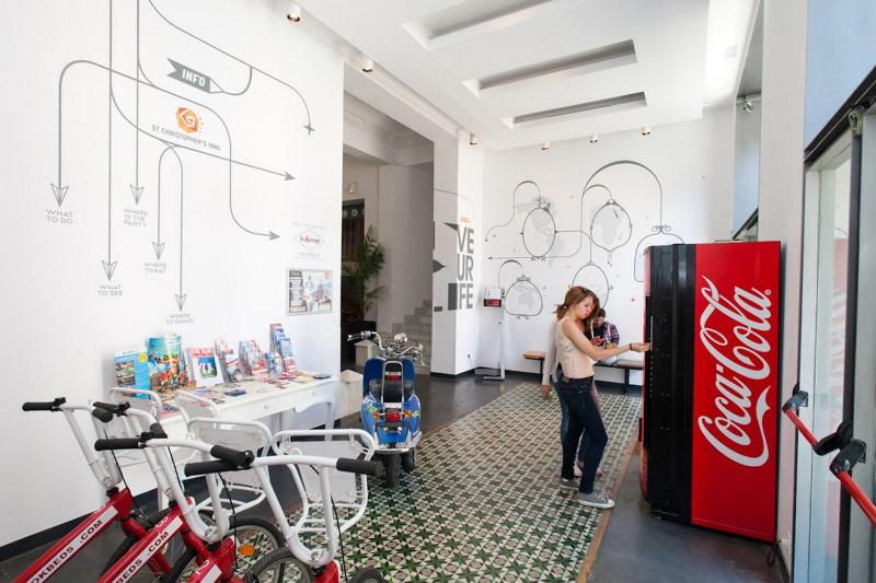 Hostel St Christophers Inn Barcelona - Lobi