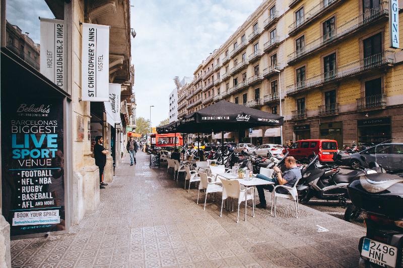 Hostel St Christophers Inn Barcelona - Teras