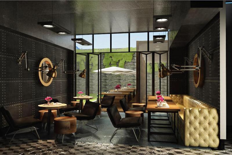 Couleur Hotel Cengkareng - Restoran