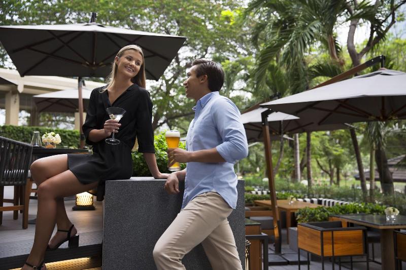 Marriott Marquis Bangkok Queen's Park - Teras