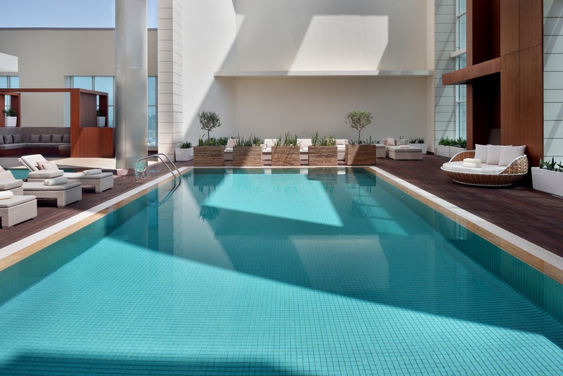Marriott Hotel Downtown, Abu Dhabi - Havuz