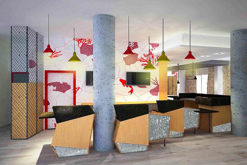 ibis Styles Barcelona City Bogatell - Lobi