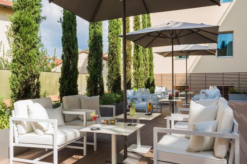 Hotel Glance In Florence - Teras