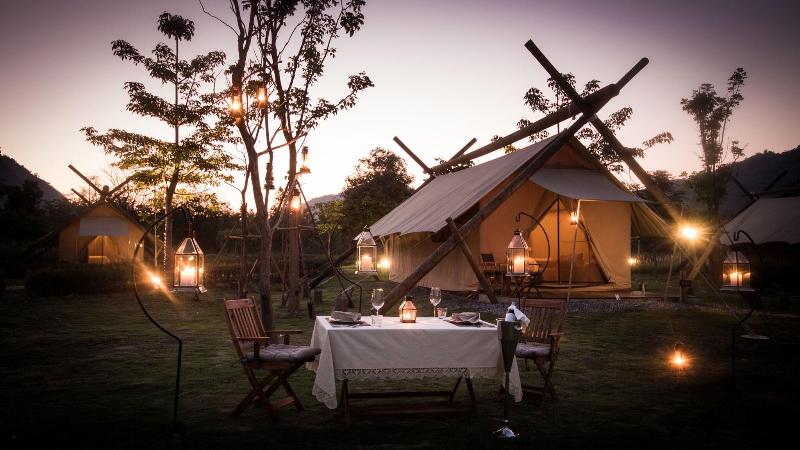 Lala Mukha Tented Resort, Khao Yai - Restoran