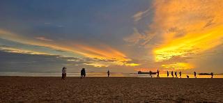 Sunday Beachfront View Jomtien Pattaya fotoÄŸrafÄ±