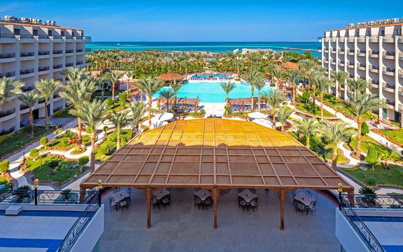 SUNRISE Le Jarden Resort - Teras