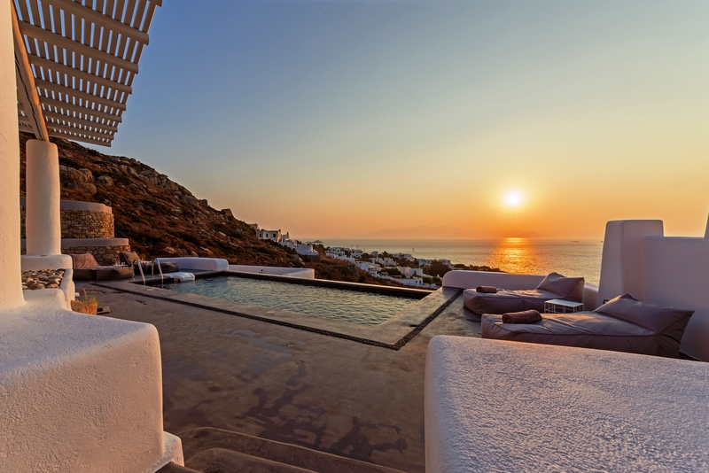 Venti Villa Naxos - Havuz
