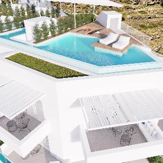 Mykonos Dove beach hotel fotoÄŸrafÄ±