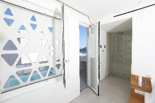 Mykonos Dove beach hotel fotoÄŸrafÄ±