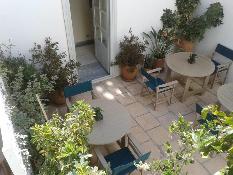 Hydra Hotel - Teras