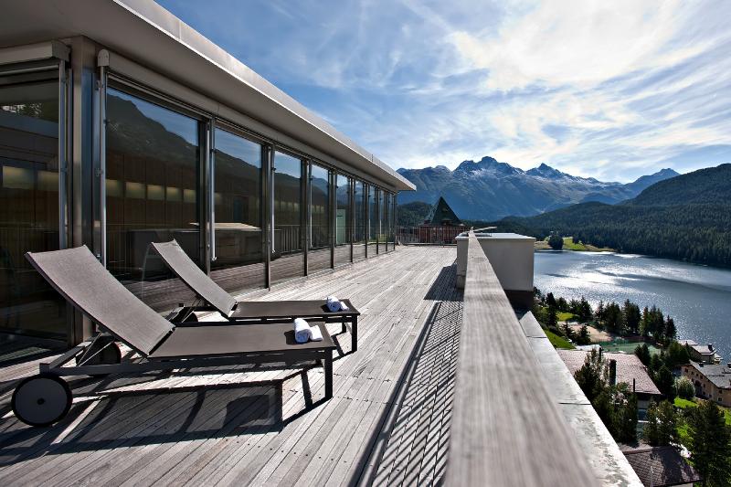 Hotel Schweizerhof St Moritz - Teras