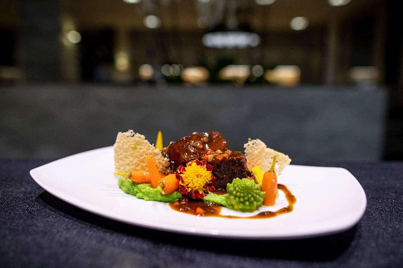 TOP CityLine Hotel Platzhirsch Fulda - Restoran