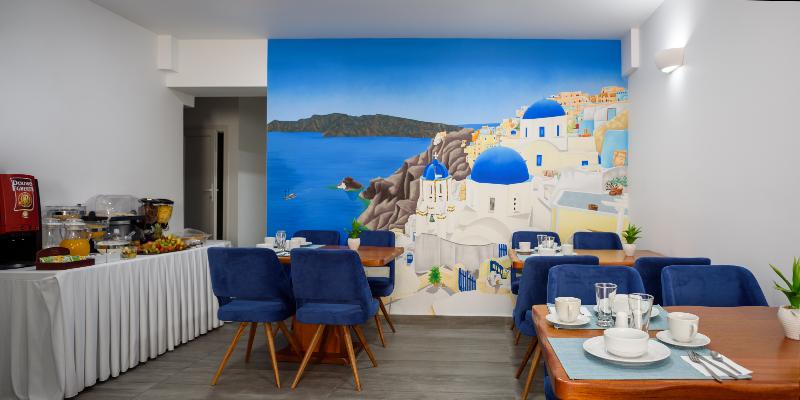 Oasis Suites Fira - Restoran
