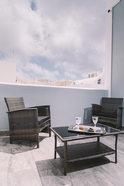 Oasis Suites Fira - Teras