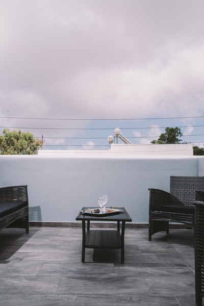 Oasis Suites Fira - Teras